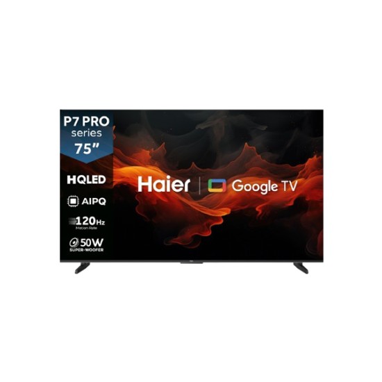 Haier 75" P7 Pro HQLED 4K UHD Smart Google TV