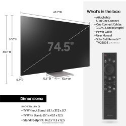 Samsung 75QN900B 75 Inch Neo QLED 8K Smart Quantum HDR With Alexa Built-In Television