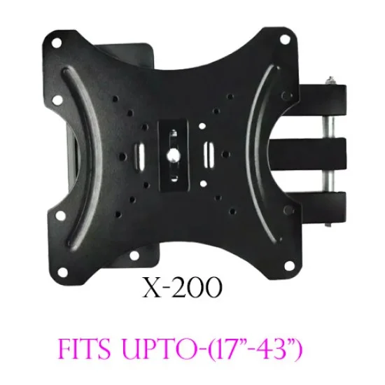 X-200 Rotating VESA 200x200mm LED TV Wall Mount Bracket – Adjustable, Durable & Universal Fit X-200 Rotating VESA 200x200mm LED TV Wall Mount Bracket – Adjustable, Durable & Universal Fit