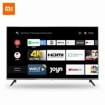 Mi Tv 4S-V57R 43&Quot; 4K Ultra-Hd Smart Tv Android Os (With Netflix)